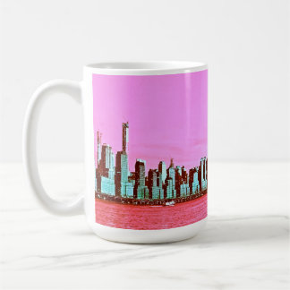 Pink New York City Tasse Tamara Diaz Art