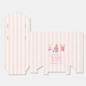 Pink Niedlich Circus Karneval Teddy Bear Babydusch Geschenkschachtel (Ungefaltet)