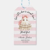 PINK NIEDLICH GHOST KLEINE BOO BABY HALLOWEEN GIFT GESCHENKANHÄNGER (Vorderseite)