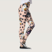 Pink Niedlich Halloween Leggings (Rechts)