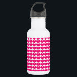 Pink Niedlich Hearts Muster Flasche Edelstahlflasche<br><div class="desc">Einfaches und Niedliches Herz-Muster mit einem sich wiederholenden Muster kleiner rosa Herzen. Dieses Design kann um Text ergänzt werden,  um ihm eine persönliche Touch zu geben.</div>