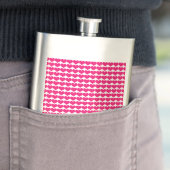 Pink Niedlich Hearts Muster Flasche Flachmann (Beispiel)