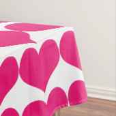 Pink Niedlich Hearts Muster Tableclout Tischdecke (Beispiel)
