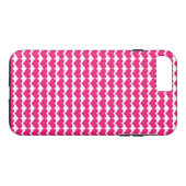 Pink Niedlich Hearts Muster Tough iPhone 7 Plus Fa Case-Mate iPhone Hülle (Rückseite (Horizontal))