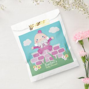 Pink Niedlich Humpty Dumpty Babydusche Geschenktütchen