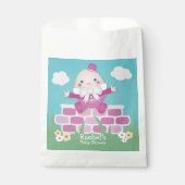 Pink Niedlich Humpty Dumpty Babydusche Geschenktütchen (Vorderseite)