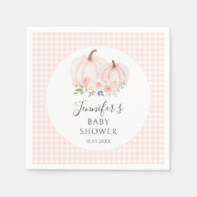 Pink Niedlich Little Pumpkin Gingham Baby Girl Dus