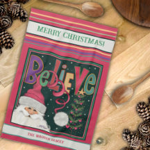 Pink Niedlich Whimsical Weihnachten Personalisiert