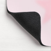Pink Niedliche Ästhetik Mousepad (Ecke)