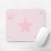 Pink Niedliche Ästhetik Mousepad (Mit Mouse)