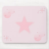Pink Niedliche Ästhetik Mousepad (Vorne)