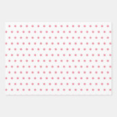 Pink Niedliche Weihnachtswackelpapier Geschenkpapier Set (Vorderseite 3)