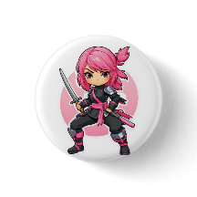 Pink Ninja Girl