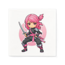 Pink Ninja Girl