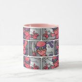 Pink Ninjas Tasse (Zentrum)