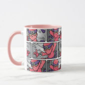 Pink Ninjas Tasse (Links)