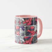 Pink Ninjas Tasse (VorderseiteRechts)