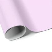 Pink no.1, Pastellrosa Wrapping Paper Geschenkpapier (Rolleneckpunkt)