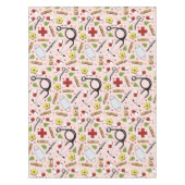 Pink Nurse Tischdecke (Vorderseite)