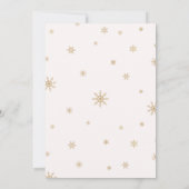 Pink Nutcracker Ballet 1st Birthday Invitation Einladung (Rückseite)