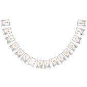 Pink Nutcracker Ballet Birthday Bunting Flags Wimpelkette (Alle)