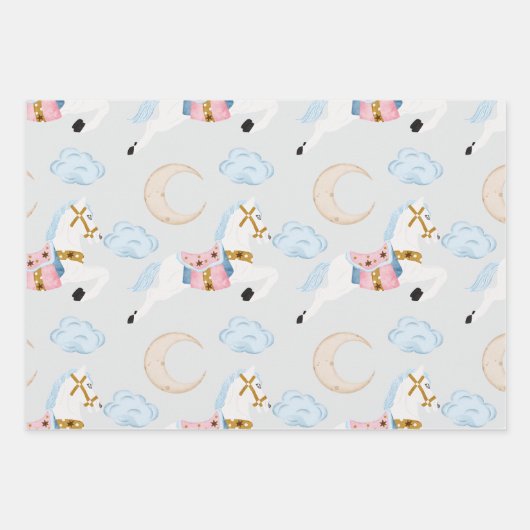 Pink Nutcracker Ballet Geschenkpapier Set (Vorderseite 3)