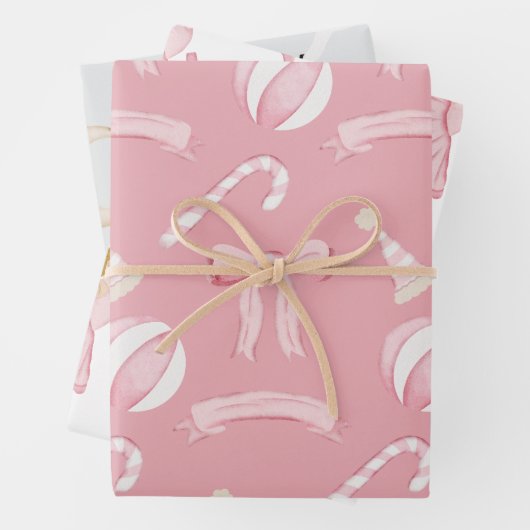 Pink Nutcracker Ballet Geschenkpapier Set (Beispiel)