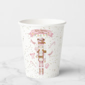 Pink Nutcracker Ballet Pappbecher (Vorderseite)