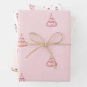 Pink Nutcracker Ballet Weihnachten Geschenkpapier Set (Beispiel)