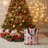 Pink Nutcracker Ballett Weihnachten Nahtloses Must Tasche