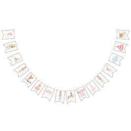 Pink Nutcracker Bunting Wimpelkette