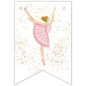 Pink Nutcracker Bunting Wimpelkette (Erste Fahne)