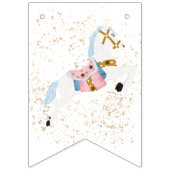 Pink Nutcracker Bunting Wimpelkette (Dritte Fahne)