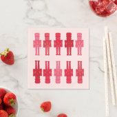 Pink Nutcracker Cocktail Napkin Serviette (Beispiel)