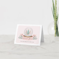 Pink Nutcracker danke Ihnen Karte Geburtstag oder