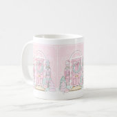 Pink Nutcracker Door Tasse (Vorderseite Links)