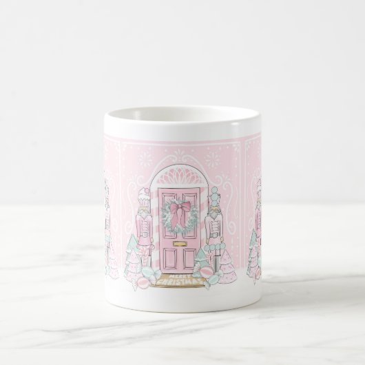 Pink Nutcracker Door Tasse (Mittel)