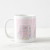 Pink Nutcracker Door Tasse (Links)