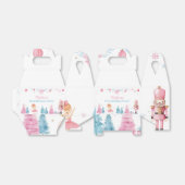 Pink Nutcracker Fairy Birthday Party Gefälligkeits Geschenkschachtel (Ungefaltet)