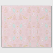 Pink Nutcracker Geschenkpapier (Flach)