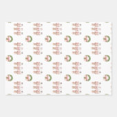 Pink Nutcracker Geschenkpapier Set (Vorderseite 3)
