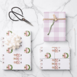 Pink Nutcracker Geschenkpapier Set