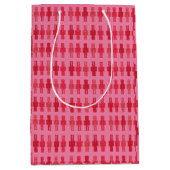 Pink Nutcracker Geschenktasche Mittlere Geschenktüte (Vorderseite)