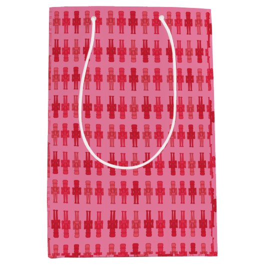 Pink Nutcracker Geschenktasche Mittlere Geschenktüte (Vorderseite)