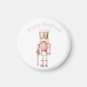 Pink Nutcracker Magnet