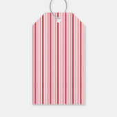 Pink Nutcracker Monogram Crest Gift Tag Geschenkanhänger (Rückseite)