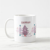 Pink Nutcracker Pastell Personalisiert Coffee Tass Kaffeetasse (Links)