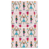 Pink Nutcracker Pets Muster Kleine Geschenktüte (Rückseite)