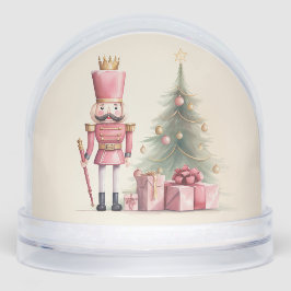 Pink Nutcracker Schneekugeln