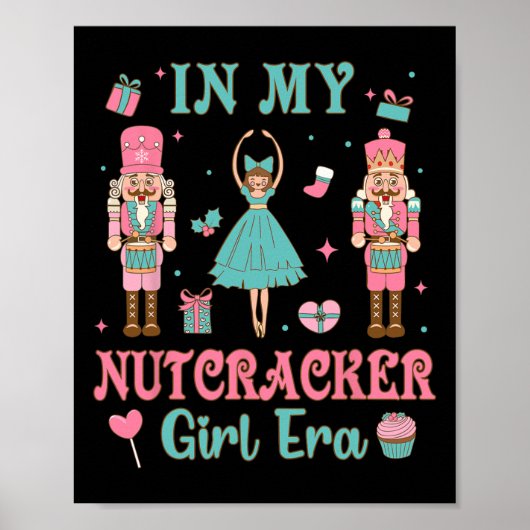 Pink Nutcracker Squad in der Nutcracker Girl Ära C Poster (Vorne)